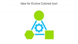 Idea For Evolve Colored Icon In Powerpoint Pptx Png And Editable Eps Format