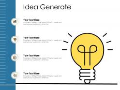 Idea generate audiences m2519 ppt powerpoint presentation file gallery