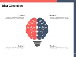 Idea generation audience ppt powerpoint presentation styles background images