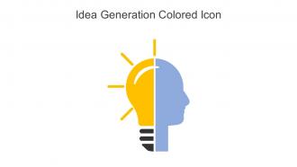Idea Generation Colored Icon In Powerpoint Pptx Png And Editable Eps Format
