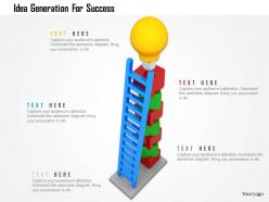 Idea generation for success image graphics for powerpoint