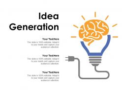 Idea generation innovation l639 ppt powerpoint presentation ideas