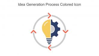 Idea Generation Process Colored Icon In Powerpoint Pptx Png And Editable Eps Format