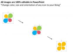 Idea generation process control communication diagram flat powerpoint design