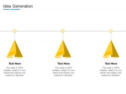 Idea generation product channel segmentation ppt portrait