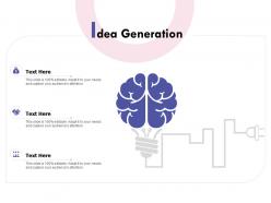 Idea generation r152 ppt powerpoint presentation gallery layouts