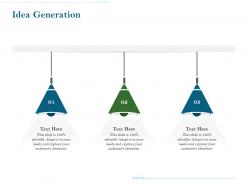 Idea Generation R453 Ppt Powerpoint Presentation Pictures Infographics