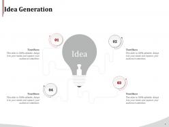 Idea generation r459 ppt powerpoint presentation file infographic