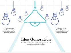 Idea generation r499 ppt powerpoint presentation file example