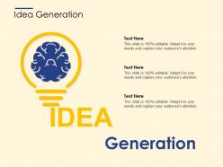 Idea generation r586 ppt powerpoint presentation model inspiration
