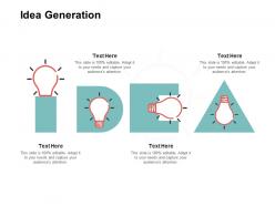 Idea generation technology a47 ppt powerpoint presentation pictures show