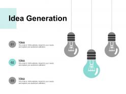 Idea generation technology b290 ppt powerpoint presentation file icon