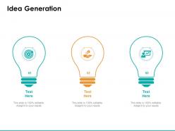 Idea generation technology c1050 ppt powerpoint presentation styles show