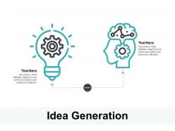 Idea generation technology c300 ppt powerpoint presentation gallery portfolio