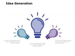 Idea generation technology c665 ppt powerpoint presentation file styles