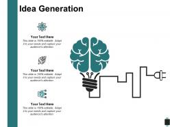 Idea generation technology communications c202 ppt powerpoint presentation outline gallery