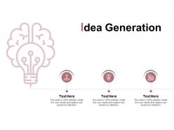 Idea generation technology innovation e249 ppt powerpoint presentation file tips