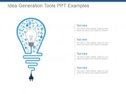 Idea Generation Tools Ppt Examples