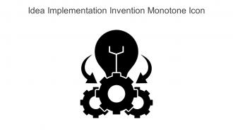 Idea Implementation Invention Monotone Icon In Powerpoint Pptx Png And Editable Eps Format