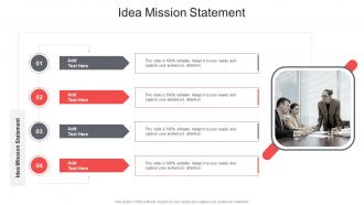 Idea Mission Statement In Powerpoint And Google Slides Cpb