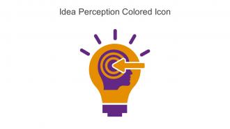 Idea Perception Colored Icon In Powerpoint Pptx Png And Editable Eps Format
