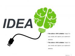 Idea powerpoint slide backgrounds