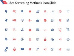 Idea screening methods powerpoint presentation slides
