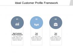 Ideal customer profile framework ppt powerpoint presentation summary gridlines cpb