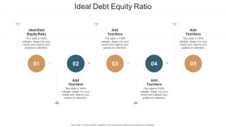 Ideal Debt Equity Ratio In Powerpoint And Google Slides Cpb