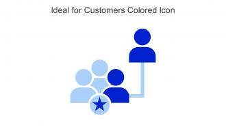 Ideal For Customers Colored Icon In Powerpoint Pptx Png And Editable Eps Format