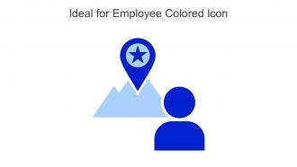 Ideal For Employee Colored Icon In Powerpoint Pptx Png And Editable Eps Format