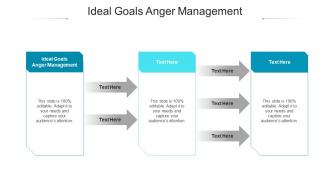 Ideal goals anger management ppt powerpoint presentation icon sample cpb