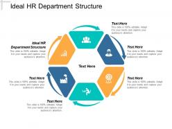 Ideal hr department structure ppt powerpoint presentation pictures design cpb