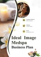 Ideal Image Medspa Business Plan Pdf Word Document