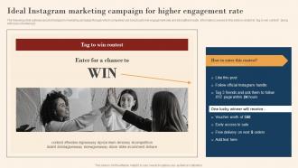 Ideal Instagram Marketing Campaign For Higher Engagement Rate Mkt Ss V