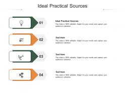 Ideal practical sources ppt powerpoint presentation ideas files cpb