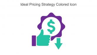 Ideal Pricing Strategy Colored Icon In Powerpoint Pptx Png And Editable Eps Format