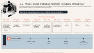 Ideal Product Launch Marketing Campaign To Uncovering Consumer Trends Through Market Research Mkt Ss