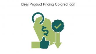 Ideal Product Pricing Colored Icon In Powerpoint Pptx Png And Editable Eps Format