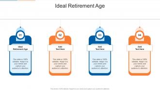 Ideal Retirement Age In Powerpoint And Google Slides Cpb