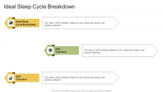 Ideal Sleep Cycle Breakdown In Powerpoint And Google Slides Cpb