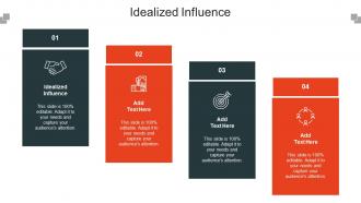 Idealized Influence Ppt Powerpoint Presentation Model Infographics Cpb