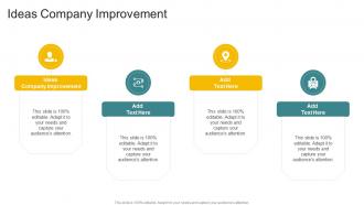 Ideas Company Improvement In Powerpoint And Google Slides Cpb