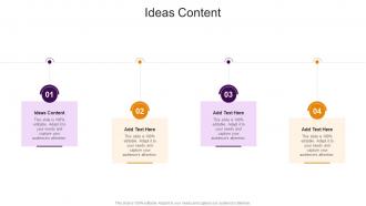 Ideas Content In Powerpoint And Google Slides Cpb