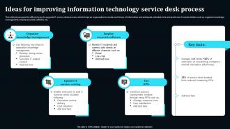 Ideas For Improving Information Technology Service Desk Process