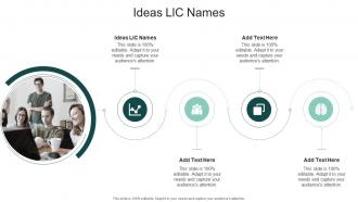 Ideas Lic Names In Powerpoint And Google Slides Cpb