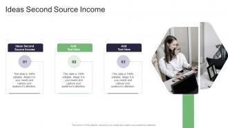 Ideas Second Source Income In Powerpoint And Google Slides Cpb