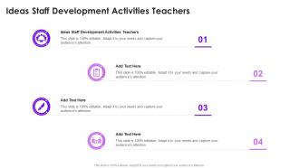 Ideas Staff Development Activities Teachers In Powerpoint And Google Slides Cpb