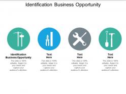 Identification business opportunity ppt powerpoint presentation gallery graphics cpb