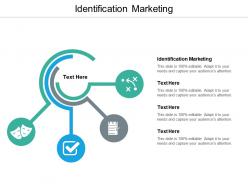 Identification marketing ppt powerpoint presentation professional slides cpb